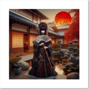 Geisha Dolls Posters and Art